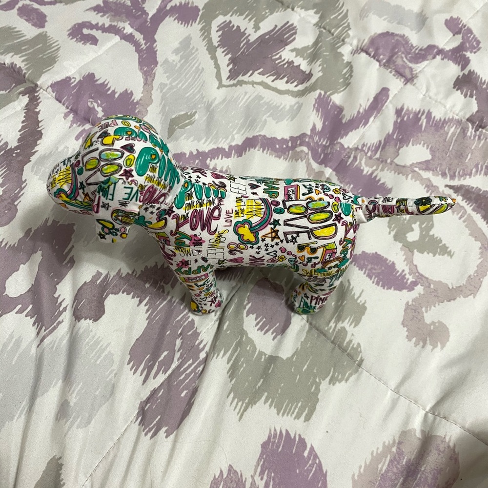 3/$15 VS Pink Stuffed Dog